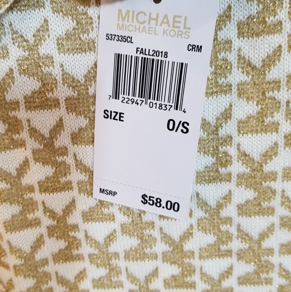 Michael Kors Metallic Scarf - Picture 4 of 4